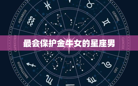 最会保护金牛女的星座男(谁是拍档)