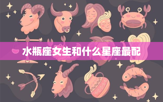 水瓶座女生和什么星座最配(完美星座组合揭秘)