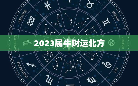 2023属牛财运北方(北方牛人财运旺盛)