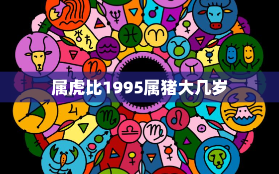 属虎比1995属猪大几岁(如何计算生肖年龄差)