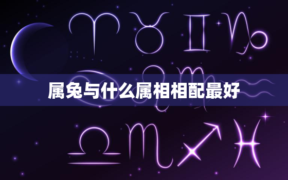 属兔与什么属相相配最好(兔子的姻缘指南)