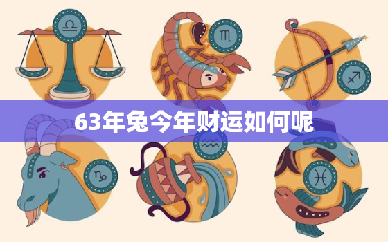 63年兔今年财运如何呢(解析2023年兔子运势大揭秘)