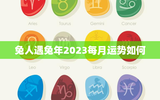 兔人遇兔年2023每月运势如何(详解兔人2023年12个月的运势走势)