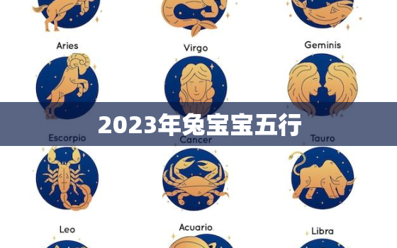 2023年兔宝宝五行(介绍兔宝宝的命运如何)