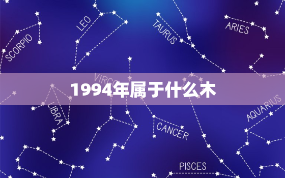 1994年属于什么木(解密介绍木兰之年的神秘面纱)