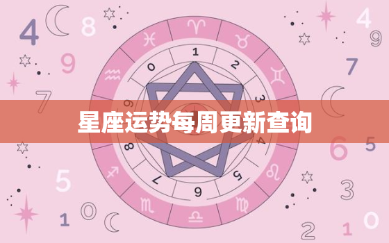 星座运势每周更新查询(预测助你把握未来)