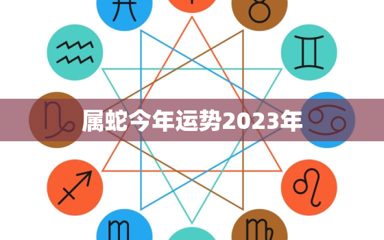 属蛇今年运势2023年，属蛇人运势2023