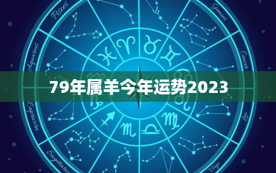 79年属羊今年运势2023，79年属羊人2023年全年运势详解