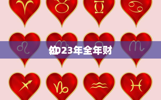 2023年全年财
位，202l年财
位