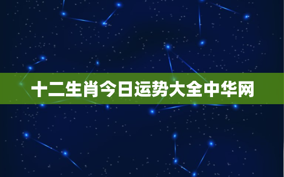 十二生肖今日运势大全中华网，十二生肖今日运势及各种注意事项解析