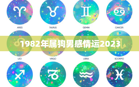 1982年属狗男感情运2023，82年属狗男2023年运势