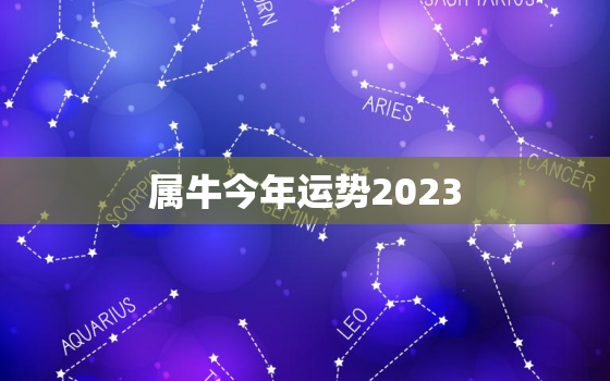 属牛今年运势2023，属牛今年运势2021 感情因父母