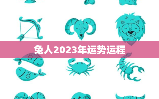 兔人2023年运势运程，兔人2023年运势运程每月运程