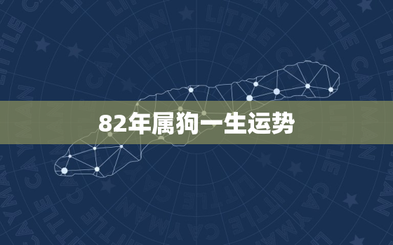 82年属狗一生运势，1982年属狗一生运势