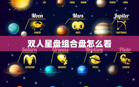 双人星盘组合盘怎么看，星盘查询双人合盘