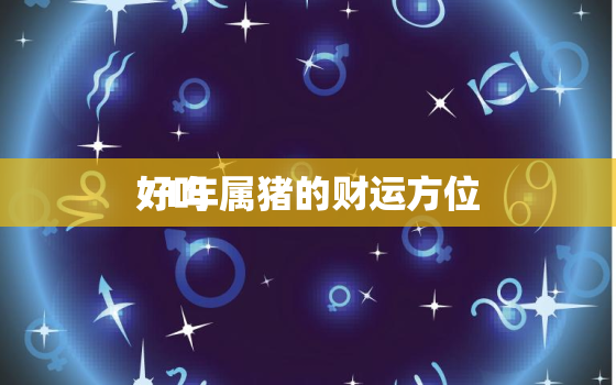 71年属猪的财运方位
好吗，71年属猪发财是哪个方向