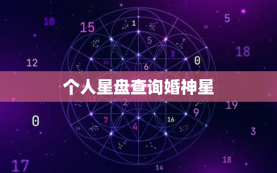 个人星盘查询婚神星，免费星盘婚神星查询