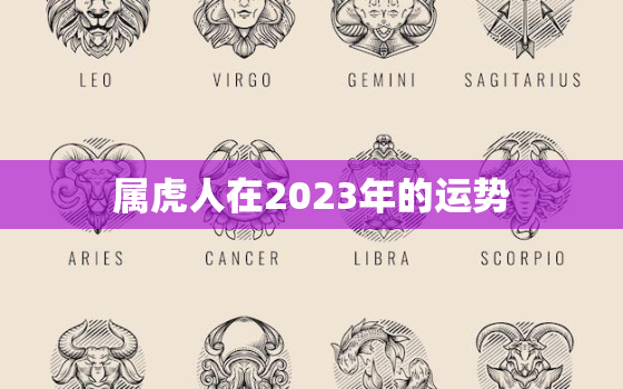 属虎人在2023年的运势，属虎人在2023年的运势祥云阁