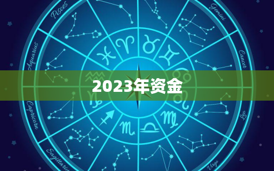 2023年资金，2023年资金盘项目