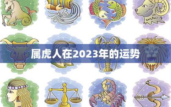 属虎人在2023年的运势，属虎人在2023年的运势及运程