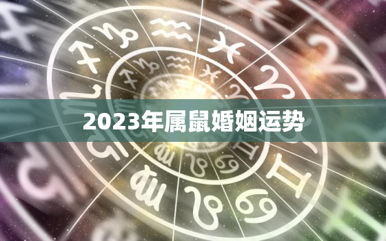 2023年属鼠婚姻运势，2023年运势