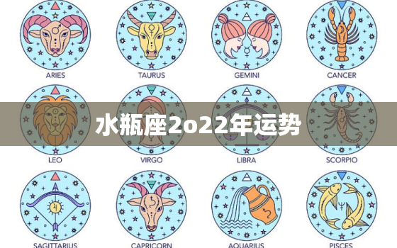 水瓶座2o22年运势，水瓶座 2022年运势