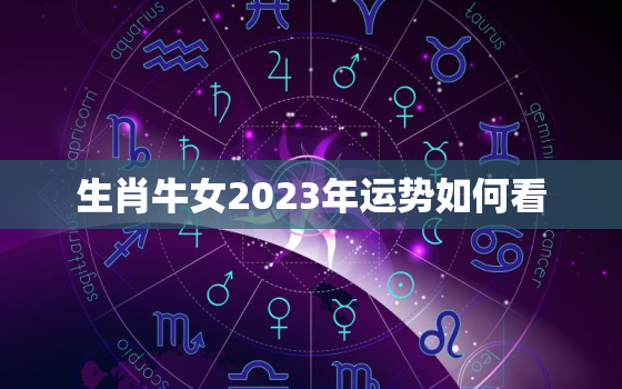 生肖牛女2023年运势如何看，属牛女2023年的运势和婚姻