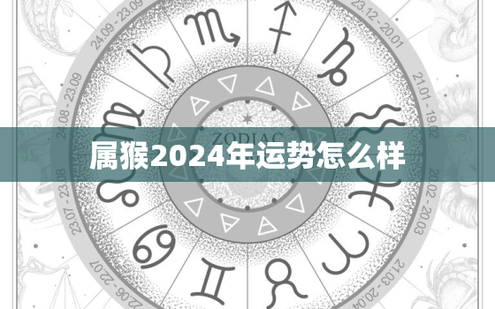 属猴2024年运势怎么样，属猴2024年运势怎么样啊