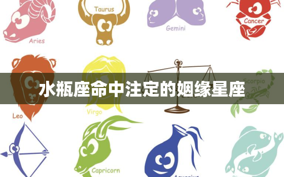 水瓶座命中注定的姻缘星座，水瓶座命中注定的
爱2021