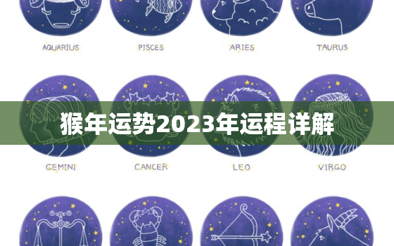 猴年运势2023年运程详解，生肖猴2023年运势大全