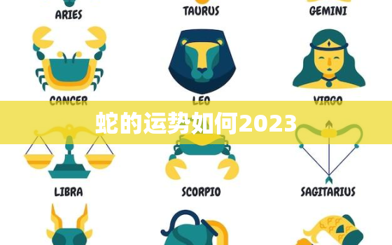 蛇的运势如何2023，今年属蛇的运势如何