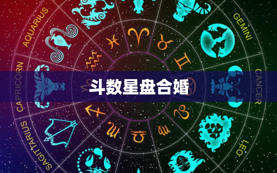 
斗数星盘合婚，
斗数合婚怎么合