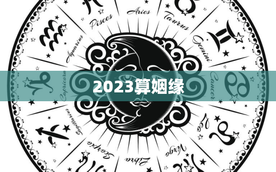 2023算姻缘，2023年有婚姻的八字