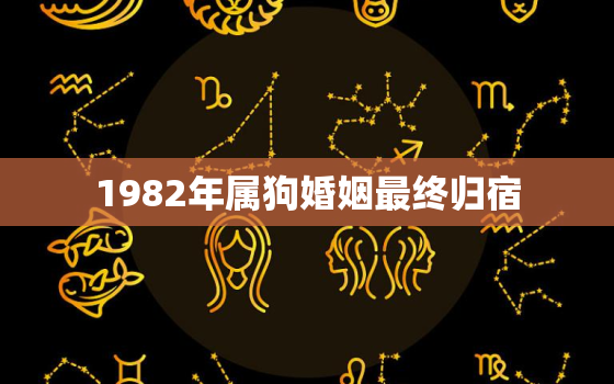 1982年属狗婚姻最终归宿，1982年属狗婚姻最终归宿是谁