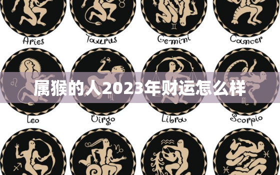 属猴的人2023年财运怎么样，属猴人2023年运势运程