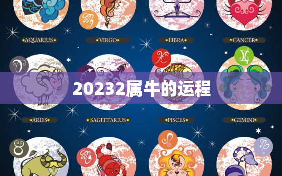 20232属牛的运程，2023年运势