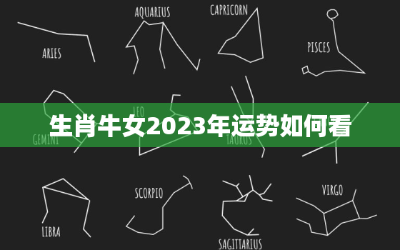 生肖牛女2023年运势如何看，2023属牛女人全年运势