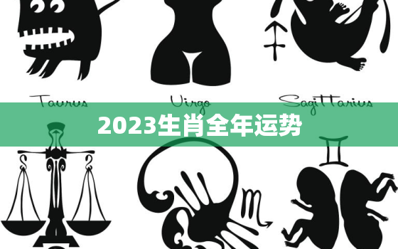 2023生肖全年运势，生肖2023年运程