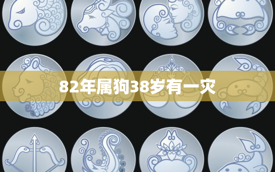 82年属狗38岁有一灾，1982年属狗38岁怎么样2020年