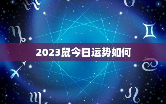 2023鼠今日运势如何，鼠人今日运势3月23日运势