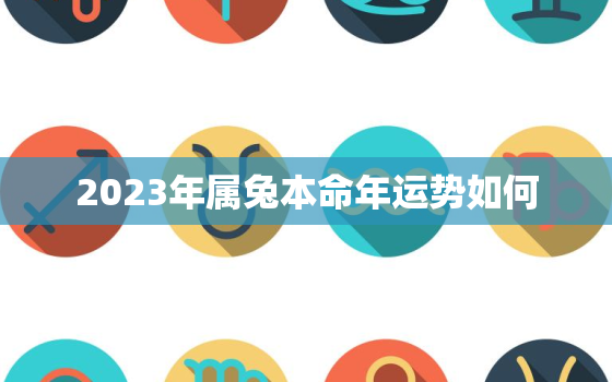 2023年属兔本命年运势如何，2023年属兔本命年有灾吗