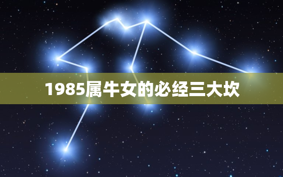 1985属牛女的必经三大坎，属牛上等命出生时辰