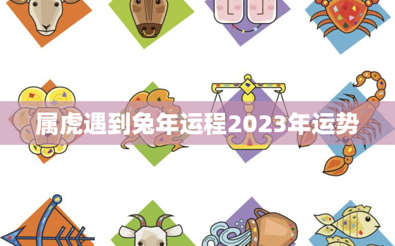 属虎遇到兔年运程2023年运势，虎人逢兔年2023年