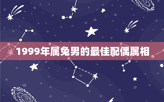 1999年属兔男的最佳配偶属相，1999年属兔男的最佳配偶属相是什么