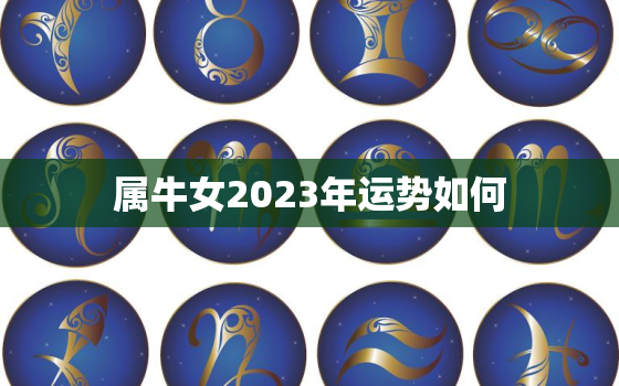 属牛女2023年运势如何，属牛女2023年运势及运程每月运程