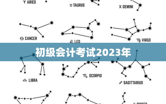 初级会计考试2023年
，2021年初级会计考试
