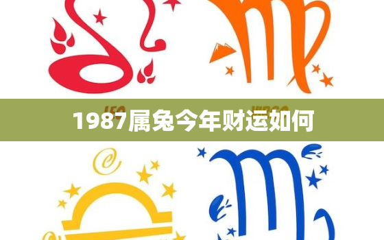 1987属兔今年财运如何，1987年的属兔2022年财运怎么样