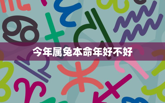 今年属兔本命年好不好，属兔的今年本命年运势如何