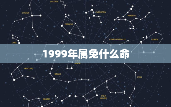 1999年属兔什么命，1999年属兔什么命五行是什么