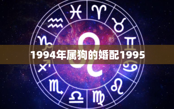 1994年属狗的婚配1995，1994年属狗的婚配1993